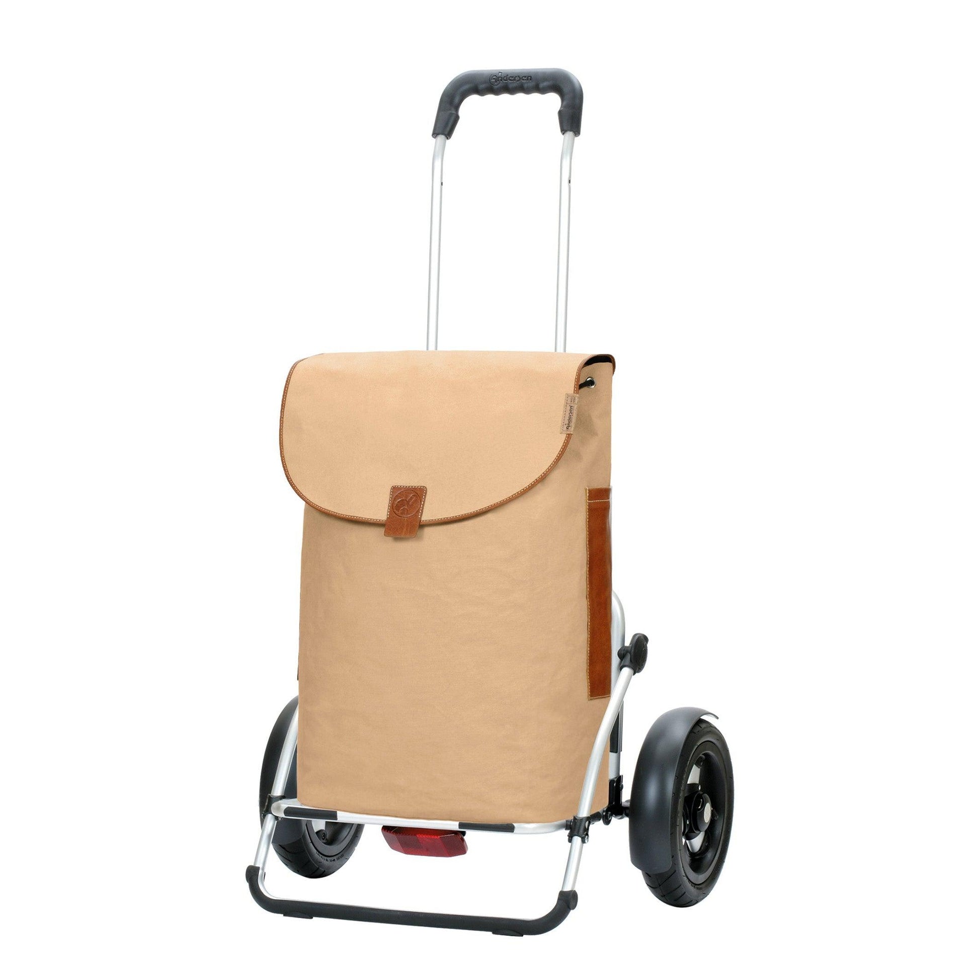 Andersen Shopper Manufaktur-Royal Shopper Plus (Luftrad 25 cm) Saira beige-www.shopping-trolley.ch-bild1