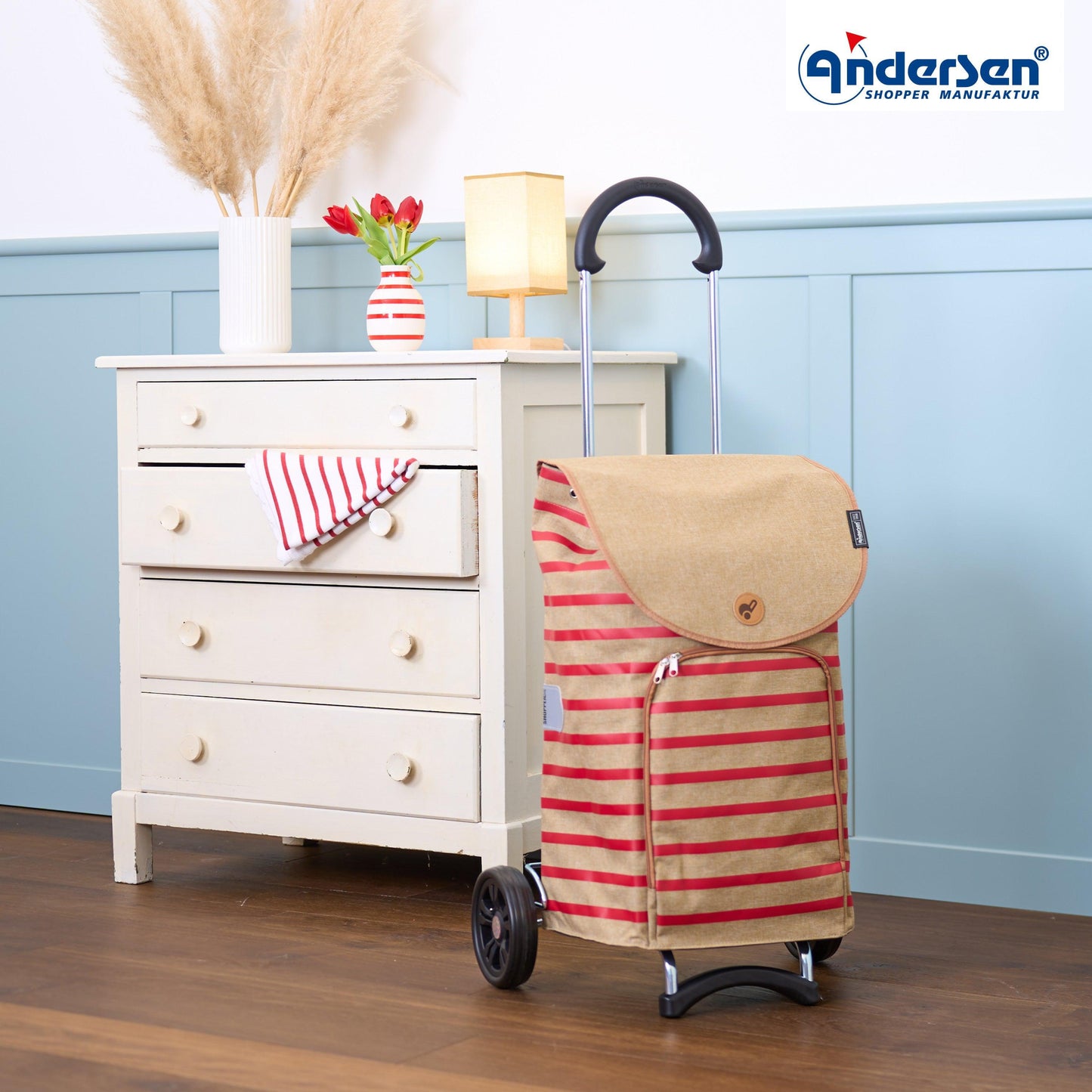 Andersen Shopper Manufaktur-Scala Shopper Eske rot-www.shopping-trolley.ch-bild6