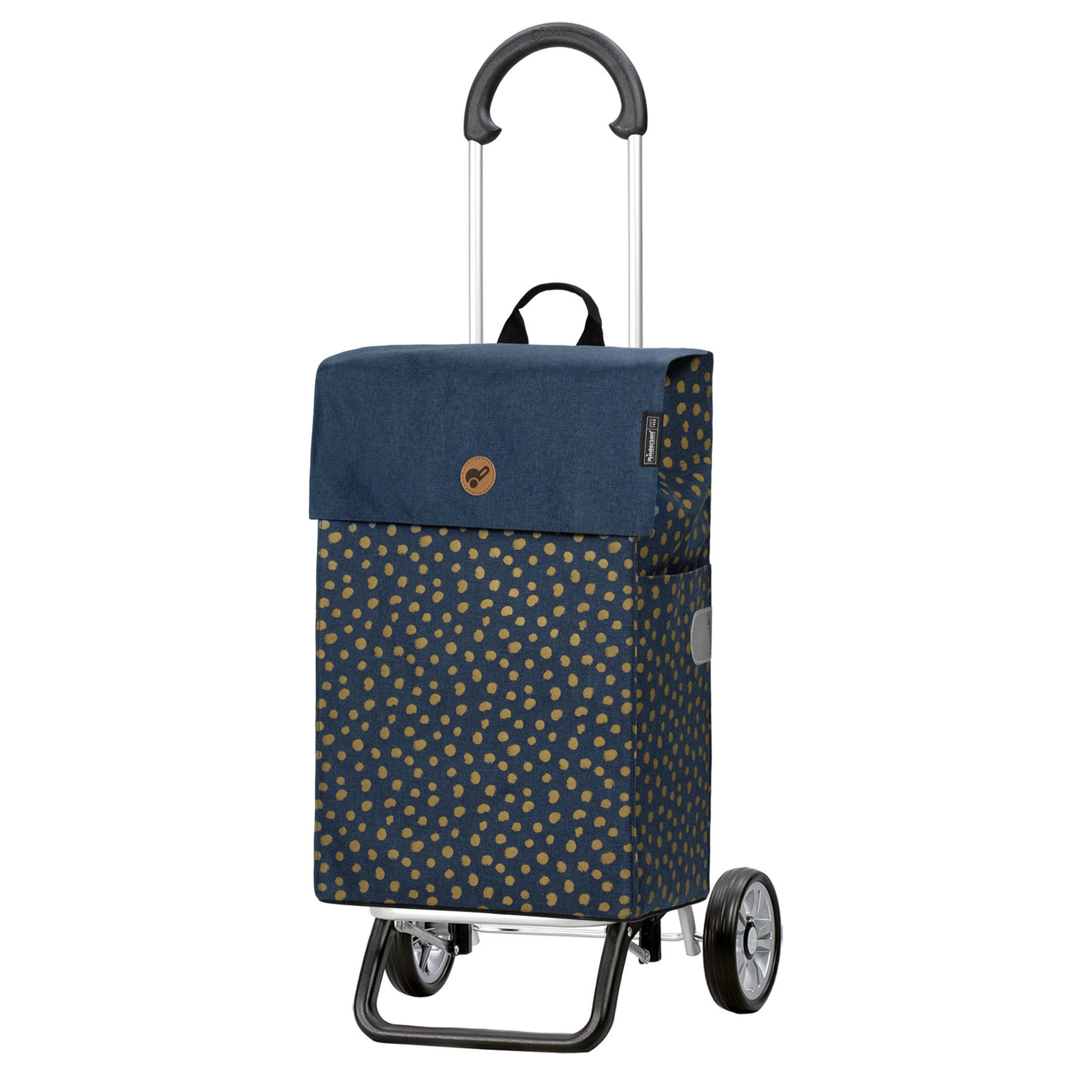 Andersen Shopper Manufaktur-Scala Shopper Plus Fita blau-www.shopping-trolley.ch-bild1