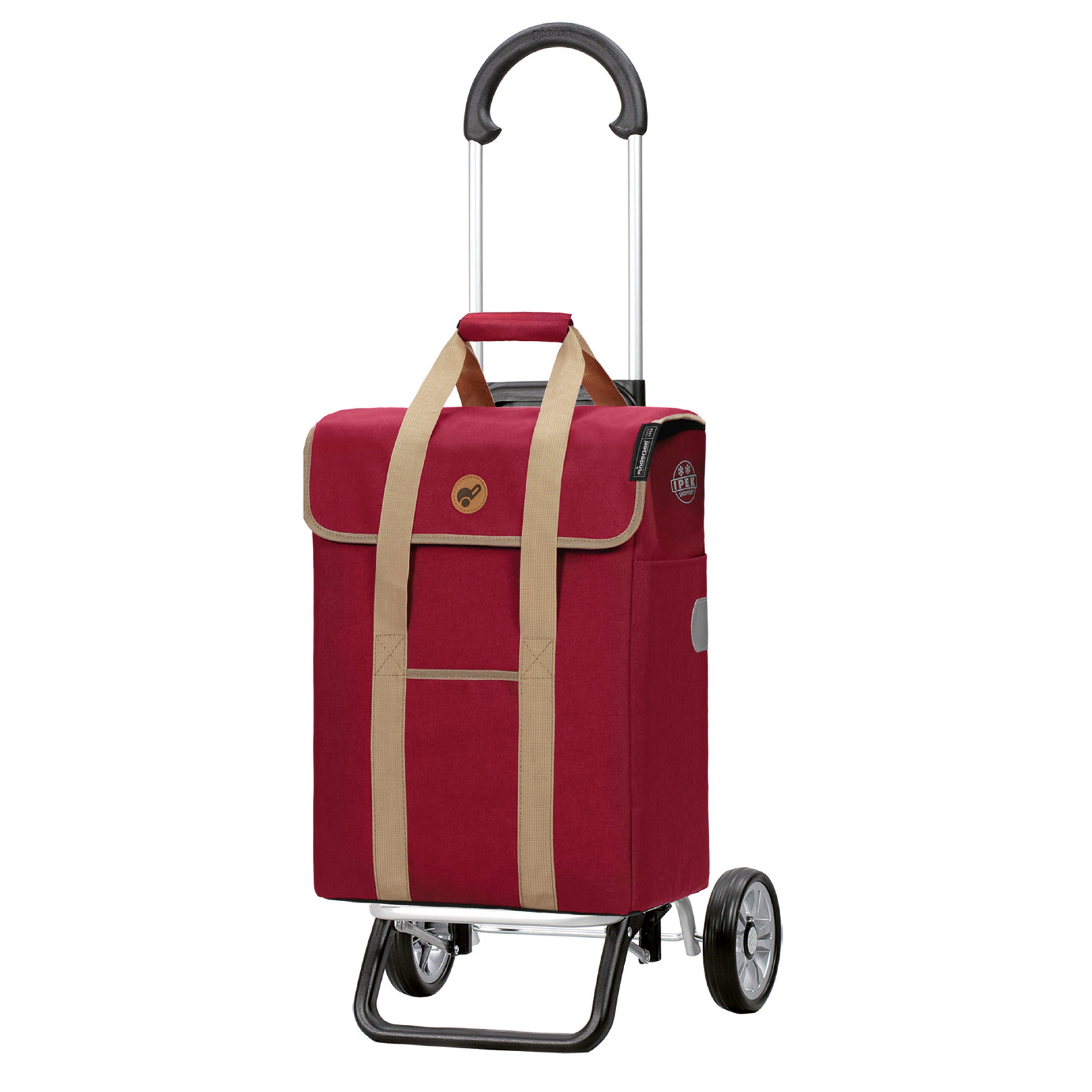 Andersen Shopper Manufaktur-Scala Shopper Plus Ipek Mi rot-www.shopping-trolley.ch-bild1