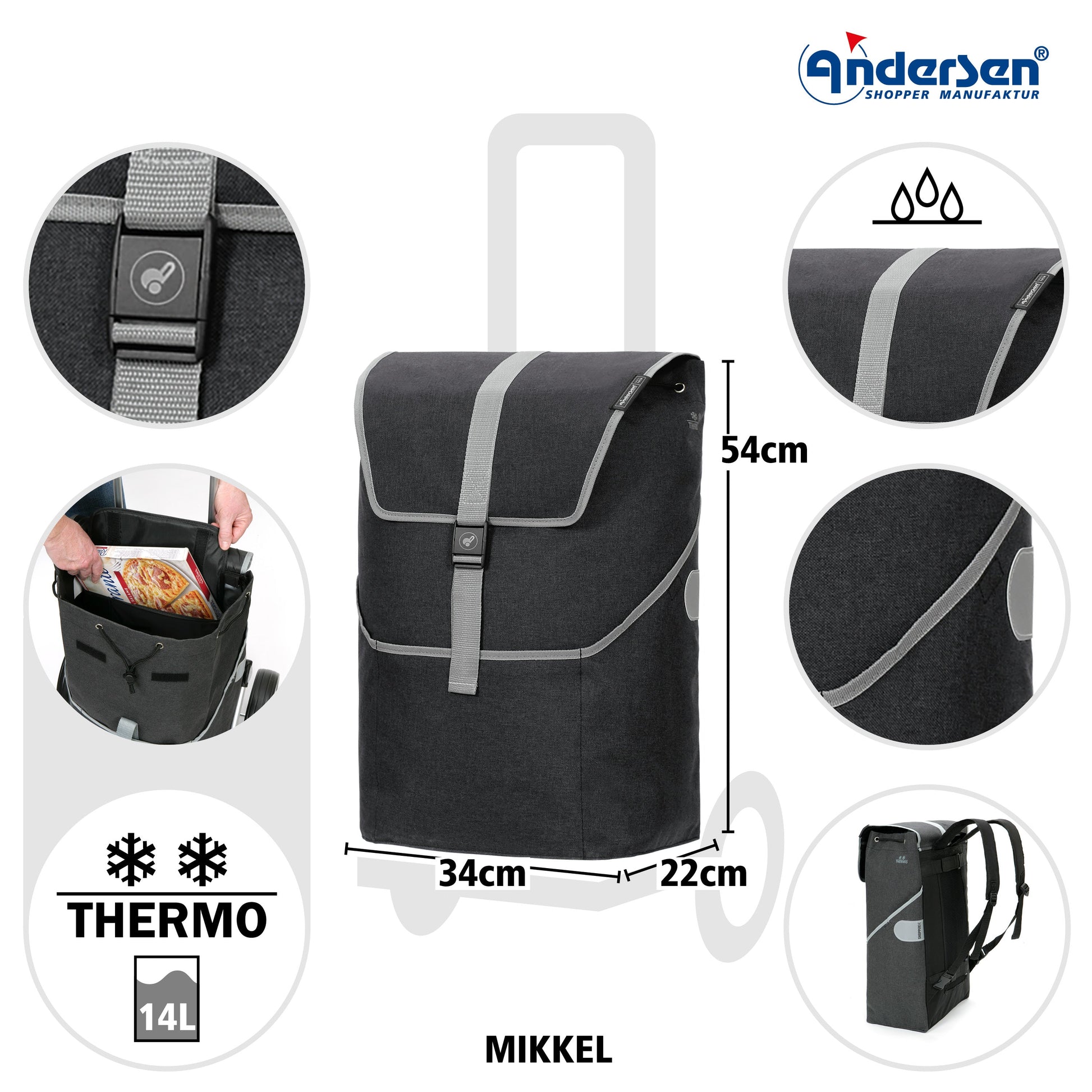 Andersen Shopper Manufaktur-Scala Shopper Plus Mikkel schwarz-www.shopping-trolley.ch-bild3