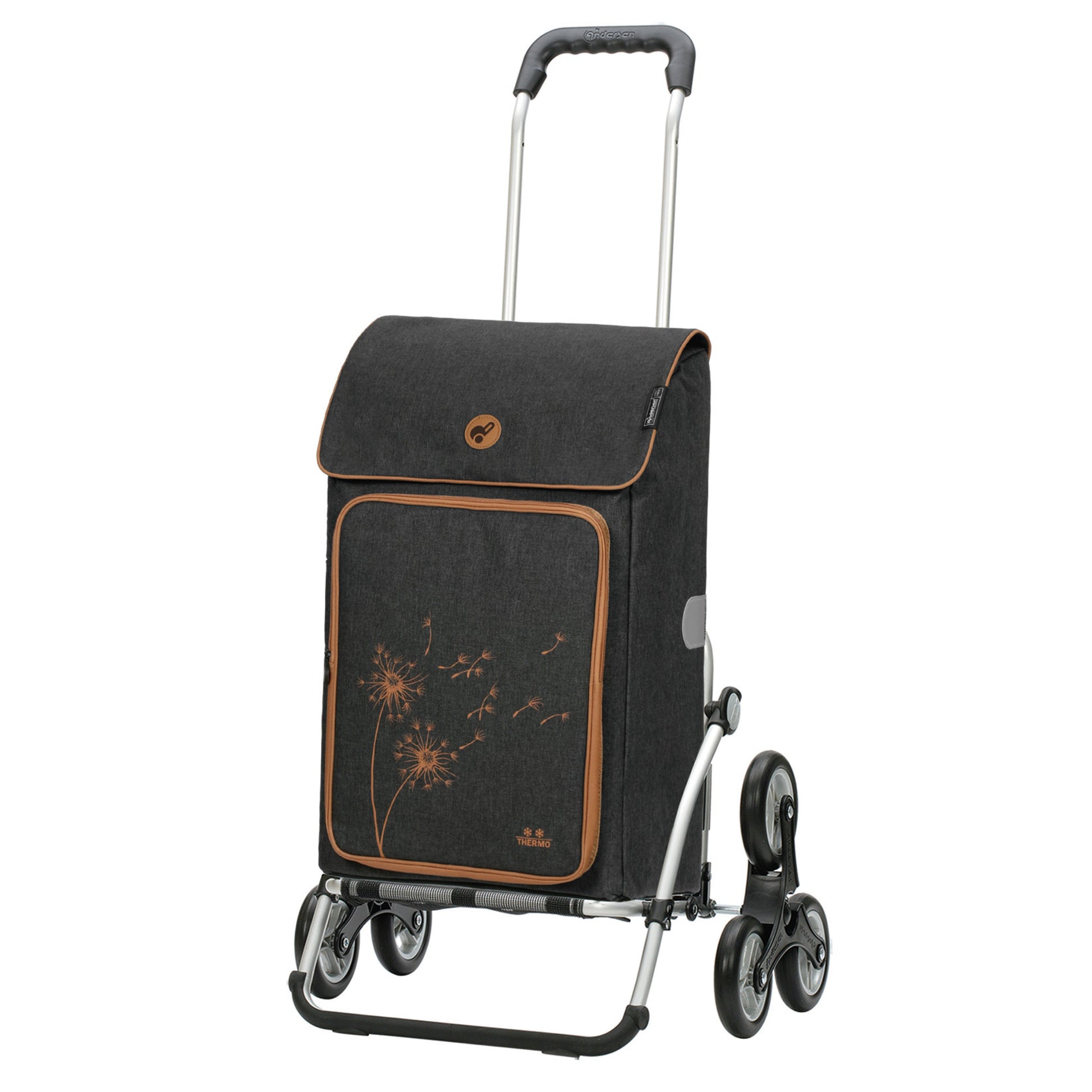 Andersen Shopper Manufaktur-Treppensteiger Royal Shopper Erbo schwarz-www.shopping-trolley.ch-bild1