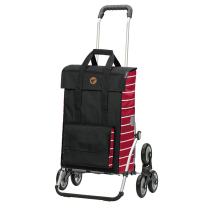 Andersen Shopper Manufaktur-Treppensteiger Royal Shopper Jella rot-www.shopping-trolley.ch-bild1