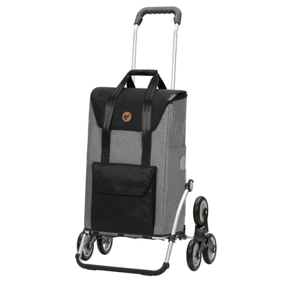 Andersen Shopper Manufaktur-Treppensteiger Royal Shopper Senta 2.0 grau-www.shopping-trolley.ch-bild1