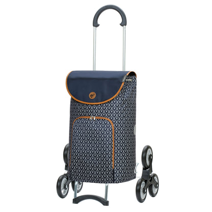 Andersen Shopper Manufaktur-Treppensteiger Scala Shopper Famke blau-www.shopping-trolley.ch-bild1