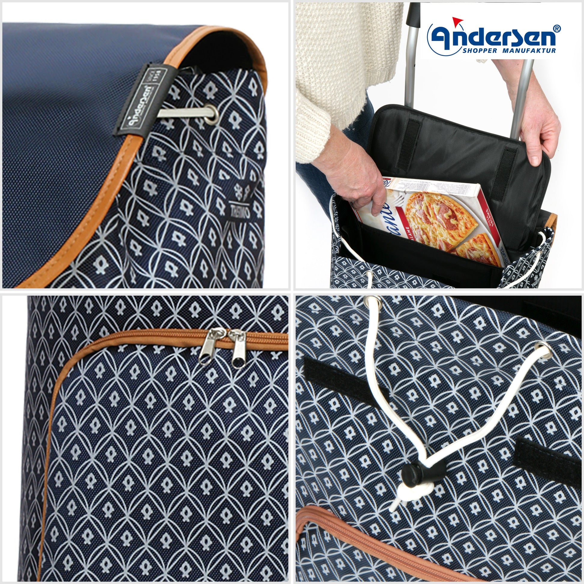 Andersen Shopper Manufaktur-Treppensteiger Scala Shopper Famke blau-www.shopping-trolley.ch-bild5