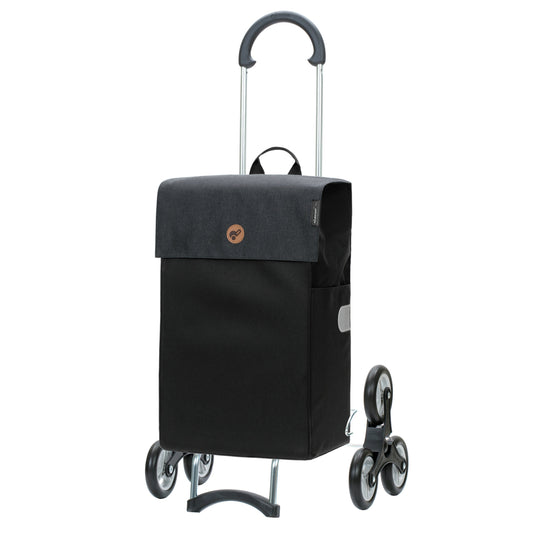 Andersen Shopper Manufaktur-Treppensteiger Scala Shopper Hera schwarz-www.shopping-trolley.ch-bild1