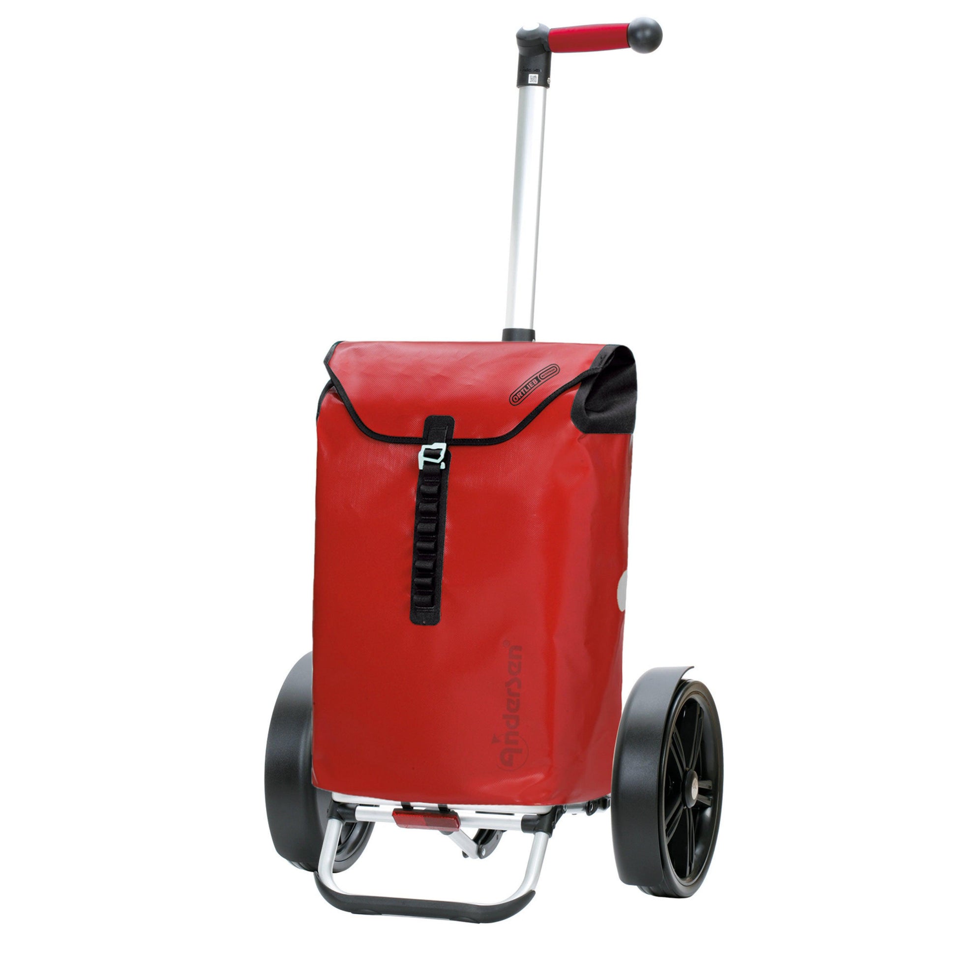 Andersen Shopper Manufaktur-Tura Shopper (Kugellagerrad 29 cm) Ortlieb rot-www.shopping-trolley.ch-bild1