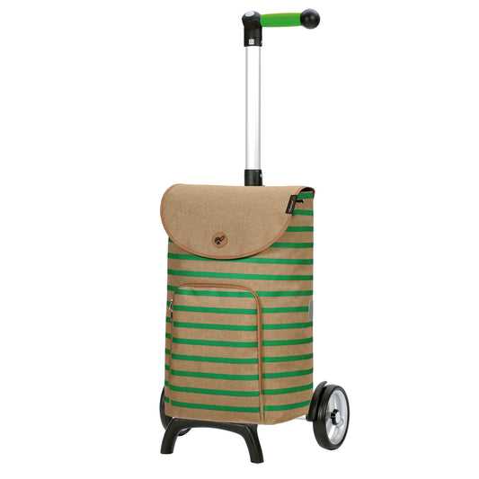 Andersen Shopper Manufaktur-Unus Shopper Fun Eske grün-www.shopping-trolley.ch-bild1