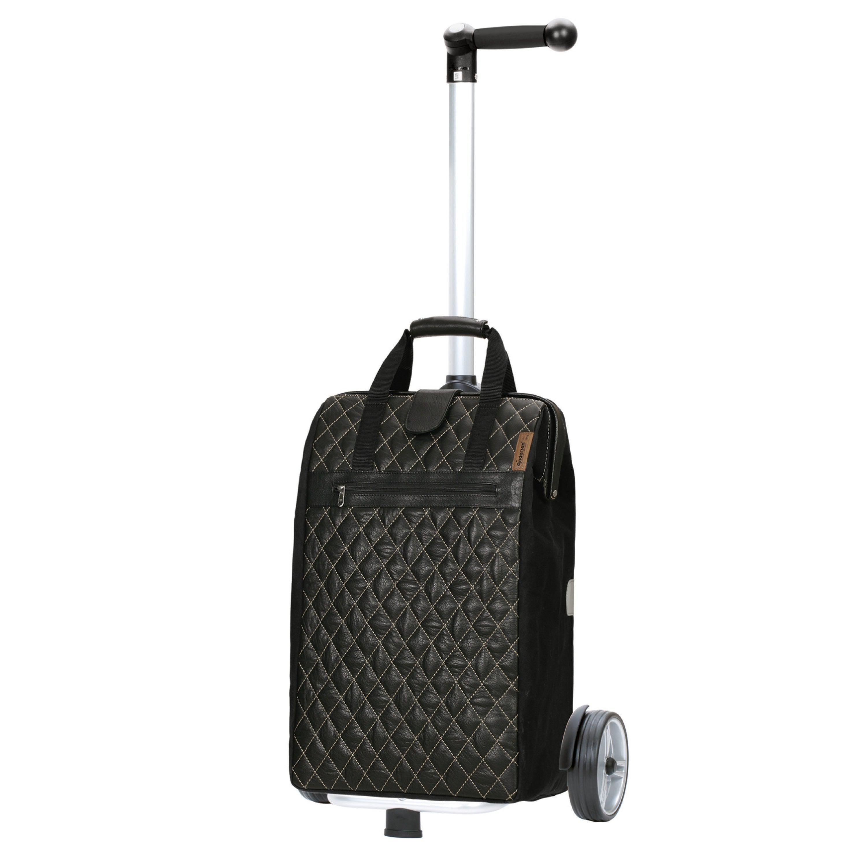 Andersen Shopper Manufaktur-Unus Shopper Inra schwarz-www.shopping-trolley.ch-bild1