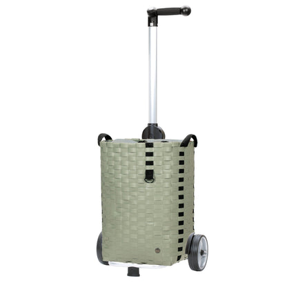 Andersen Shopper Manufaktur-Unus Shopper Silja sage green-www.shopping-trolley.ch-bild1