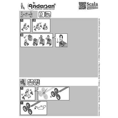 Fahrgestell Treppensteiger Scala Shopper