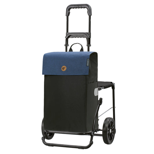Andersen-Komfort Shopper Hera - Blau-shopping-trolley.ch