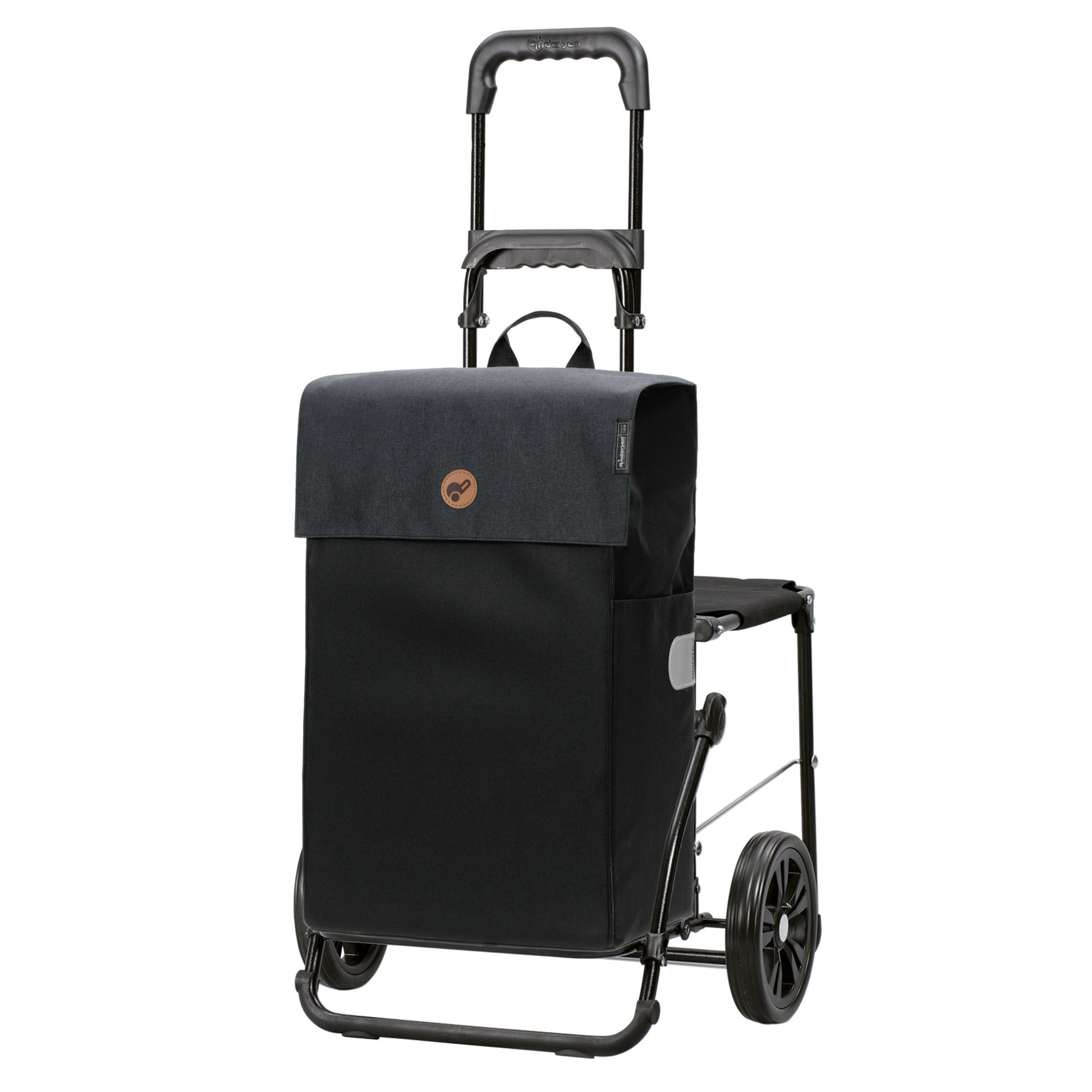 Andersen-Komfort Shopper Hera - Schwarz-shopping-trolley.ch
