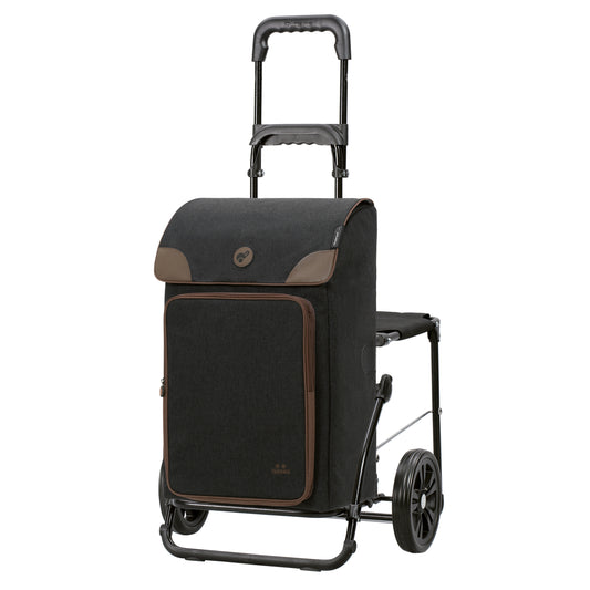 Andersen-Komfort Shopper Holk - Schwarz-shopping-trolley.ch