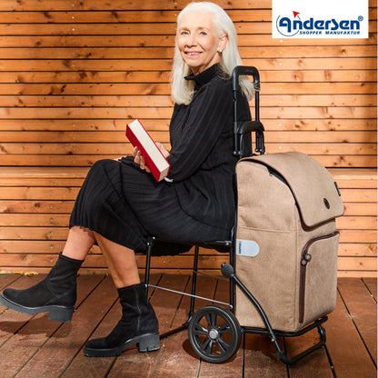 Andersen-Komfort Shopper Ipek Maxi - Sand-shopping-trolley.ch