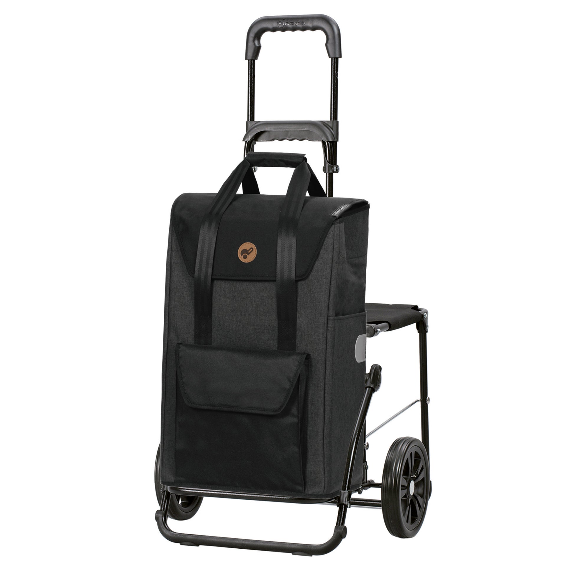 Andersen-Komfort Shopper Senta 2.0 - schwarz-shopping-trolley.ch