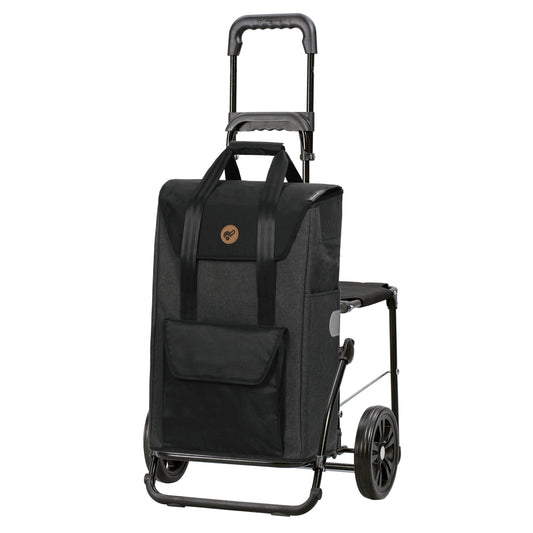 Andersen-Komfort Shopper Senta 2.0 - schwarz-shopping-trolley.ch