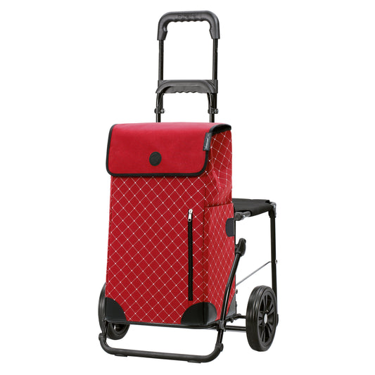 Andersen-Komfort Shopper Sofia - Rot-shopping-trolley.ch