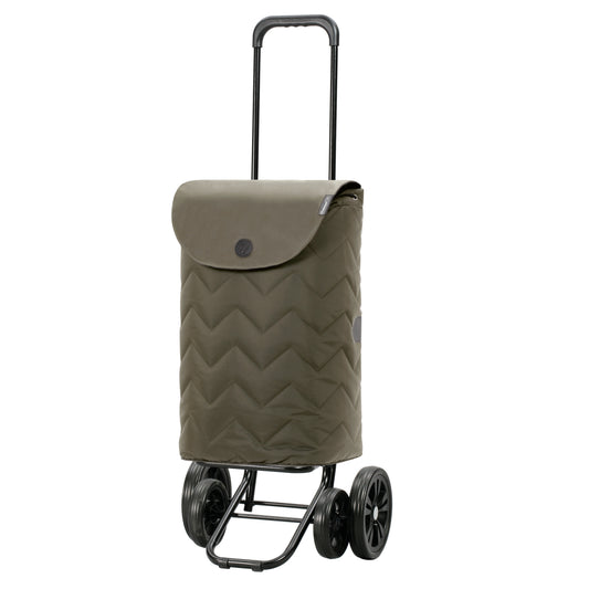 Andersen-Quattro Shopper Hilma - Olive-shopping-trolley.ch