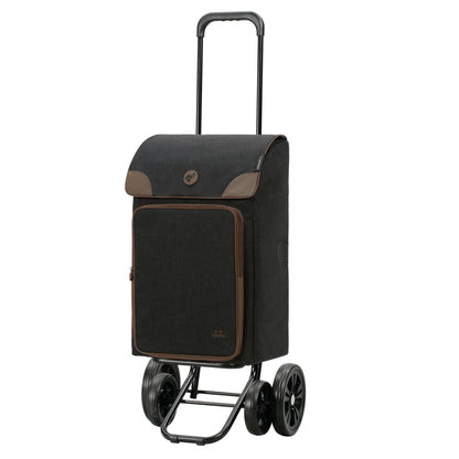 Andersen-Quattro Shopper Holk - Schwarz-shopping-trolley.ch