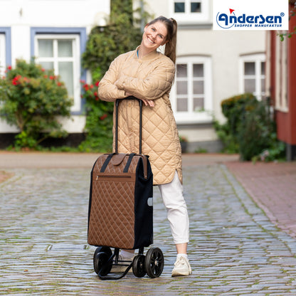 Andersen-Quattro Shopper Inra - braun-shopping-trolley.ch