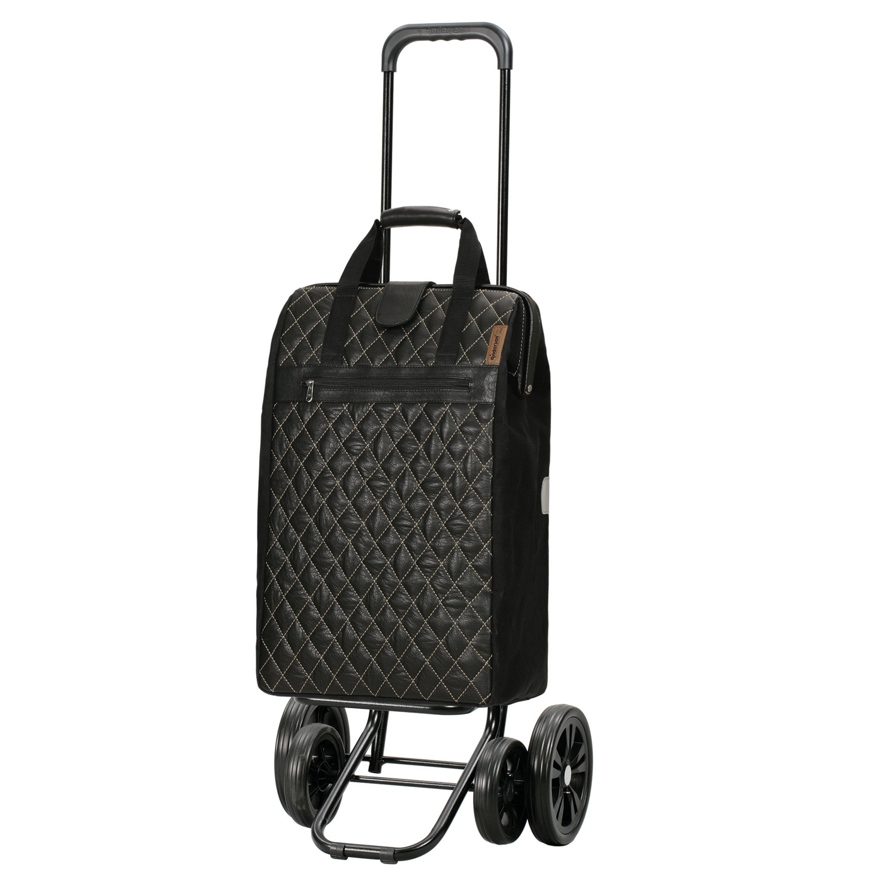 Andersen-Quattro Shopper Inra - schwarz-shopping-trolley.ch