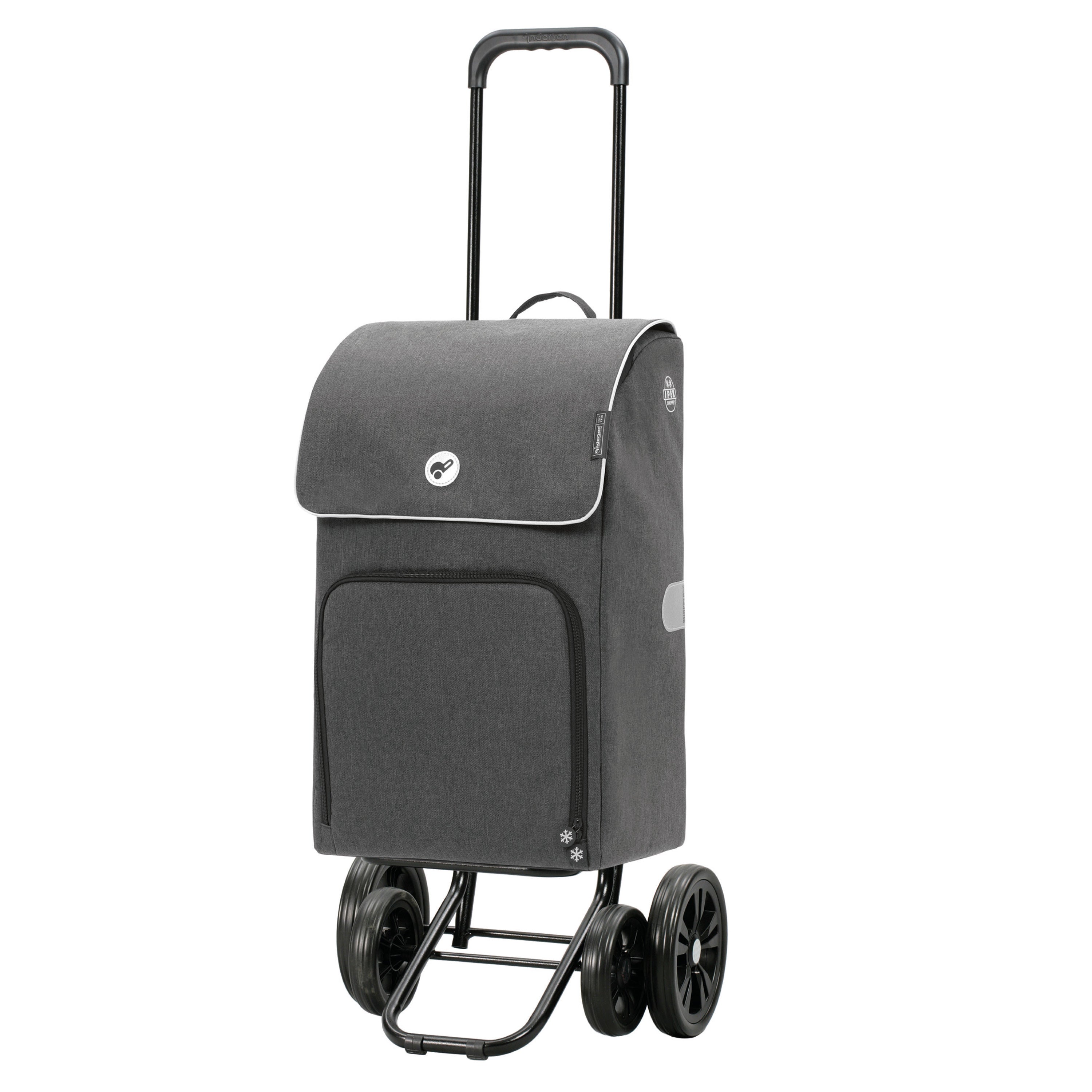 Andersen-Quattro Shopper Ipek Maxi - Anthrazit-shopping-trolley.ch