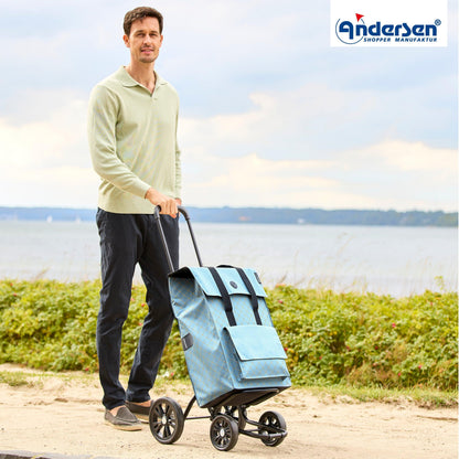 Andersen-Quattro Shopper Lisa - Blau-shopping-trolley.ch