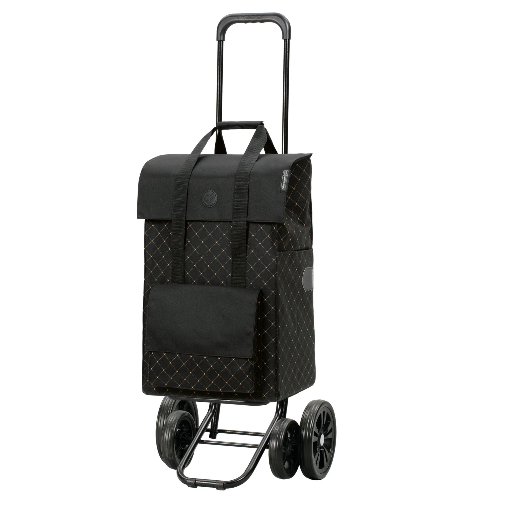 Andersen-Quattro Shopper Lisa - Schwarz-shopping-trolley.ch