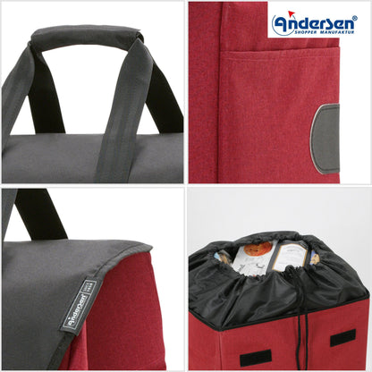 Andersen-Quattro Shopper Senta 2.0 - Rot-shopping-trolley.ch