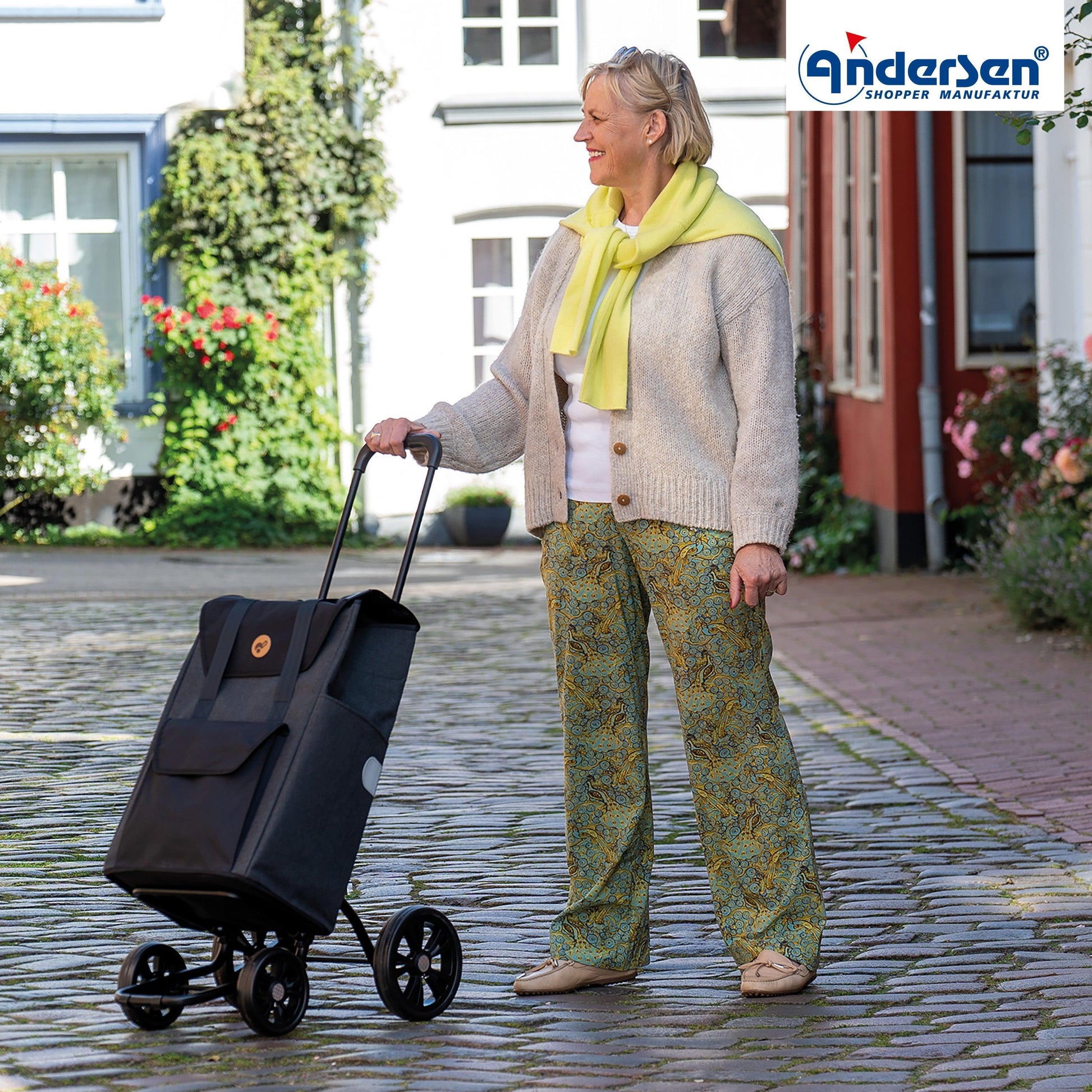Andersen-Quattro Shopper Senta 2.0 - schwarz-shopping-trolley.ch