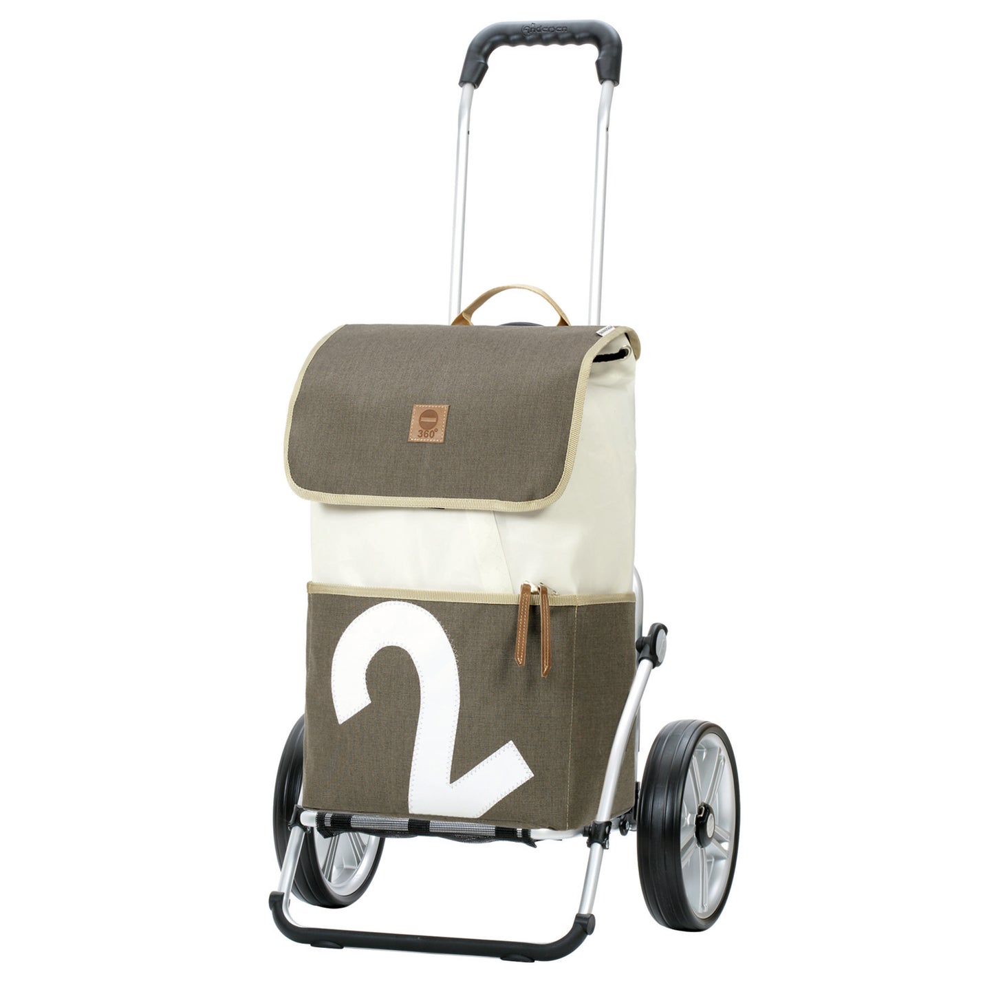 Andersen-Royal Shopper (Kugellagerrad 25 cm) 360° Mole - 2-shopping-trolley.ch