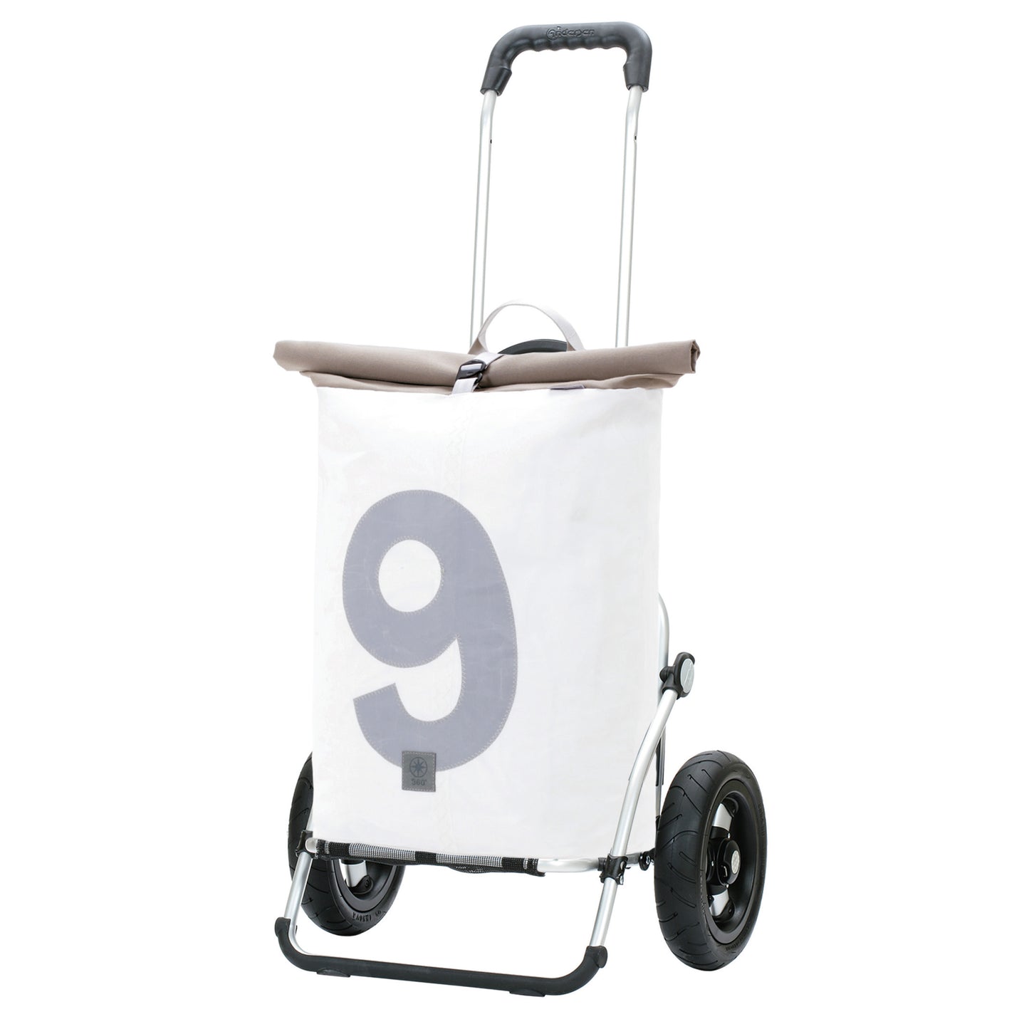 Andersen-Royal Shopper 360° Steg - 9 - Luft-Kugellagerrad 25 cm-shopping-trolley.ch