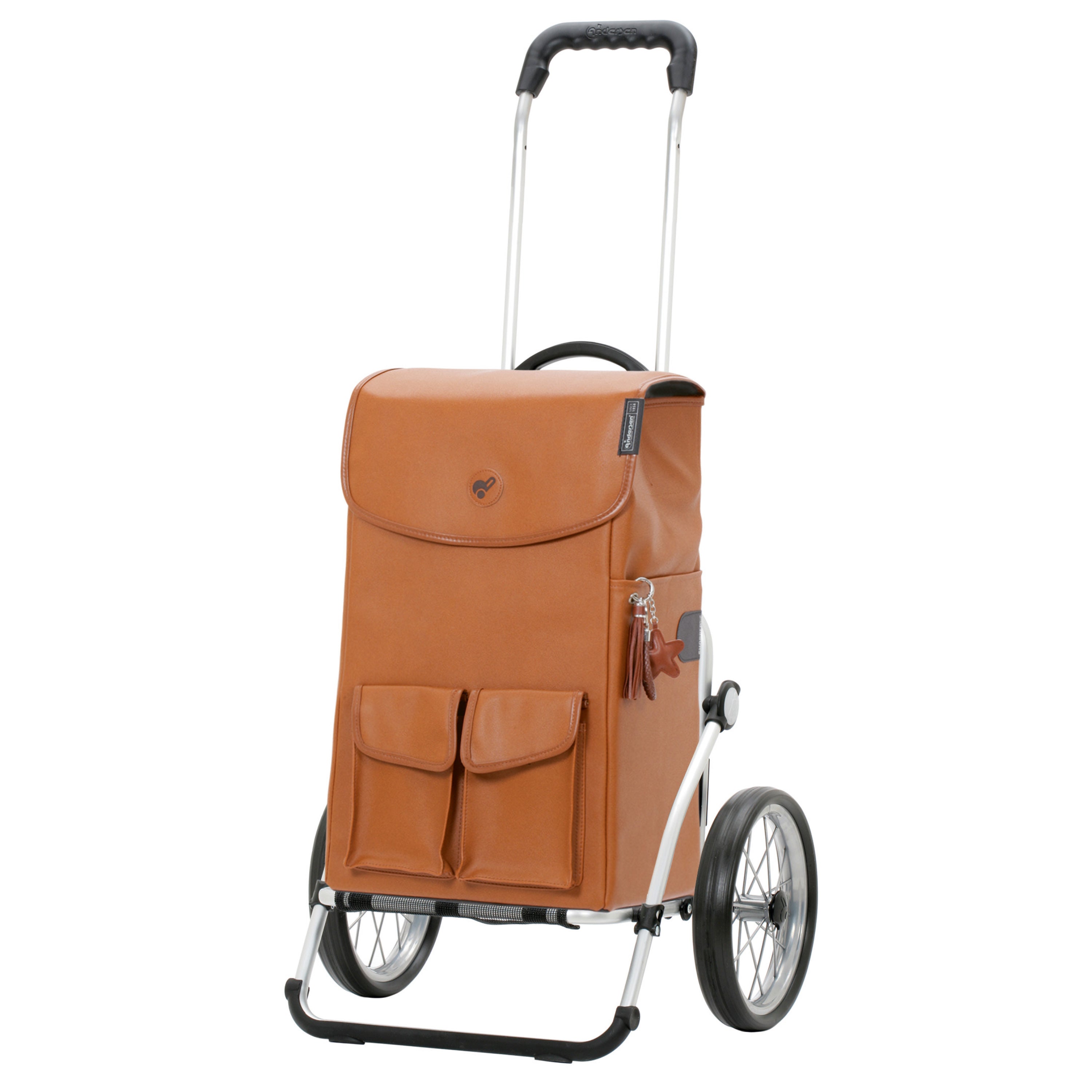 Andersen-Royal Shopper Abbo - Braun - Metallspeichenrad 25 cm-shopping-trolley.ch