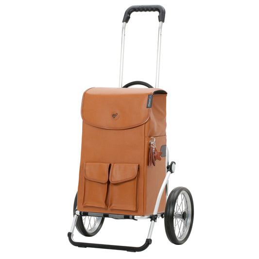 Andersen-Royal Shopper Abbo - Braun - Metallspeichenrad 25 cm-shopping-trolley.ch