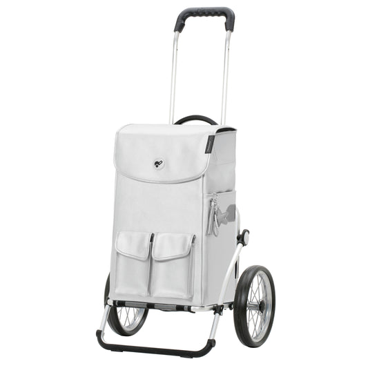 Andersen-Royal Shopper Abbo - Silber - Metallspeichenrad 25 cm-shopping-trolley.ch