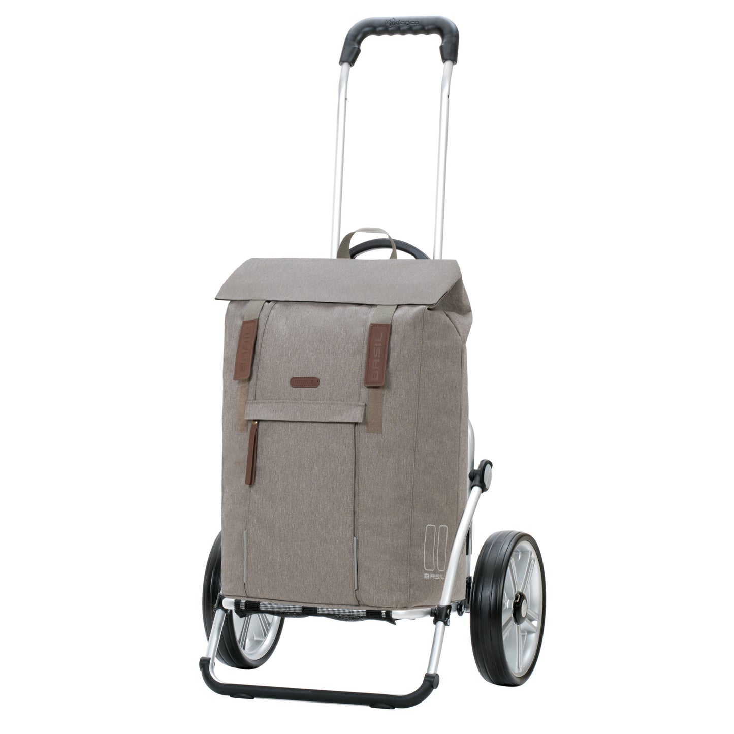 Andersen-Royal Shopper Basil City - Grau - Kugellagerrad 25 cm-shopping-trolley.ch