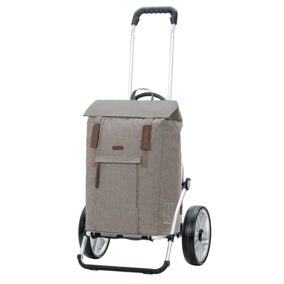 Andersen-Royal Shopper Basil City - Grau - Kugellagerrad 25 cm-shopping-trolley.ch