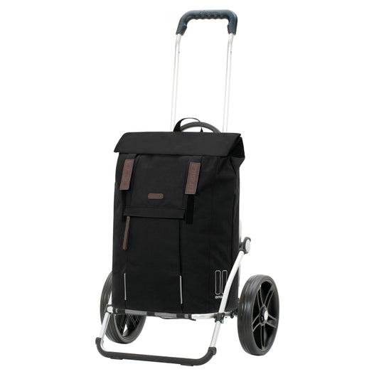 Andersen-Royal Shopper Basil City - Schwarz - Leichtlaufrad 25 cm-shopping-trolley.ch