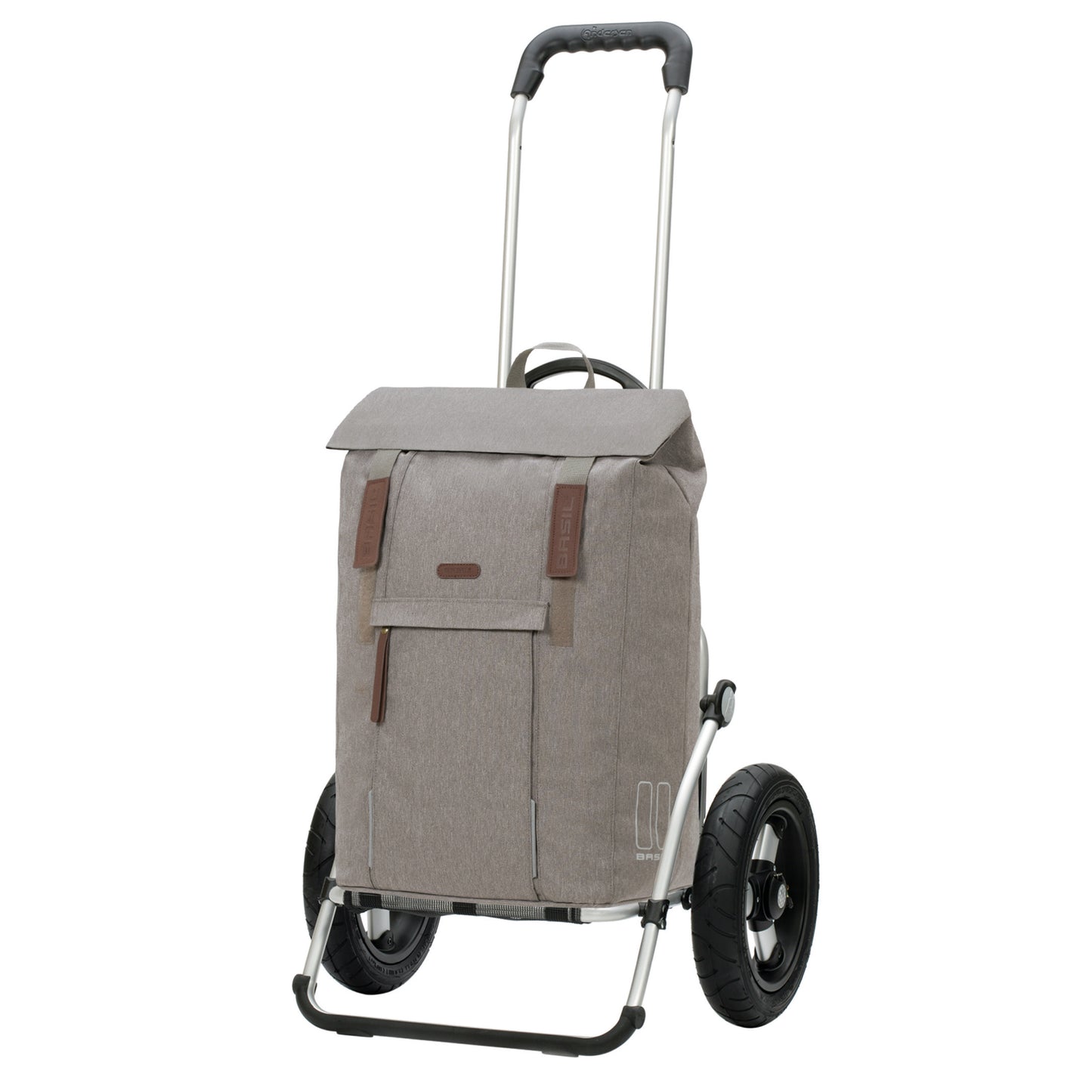 Andersen-Royal Shopper Basil City - Grau - Luft-Kugellagerrad 29 cm-shopping-trolley.ch