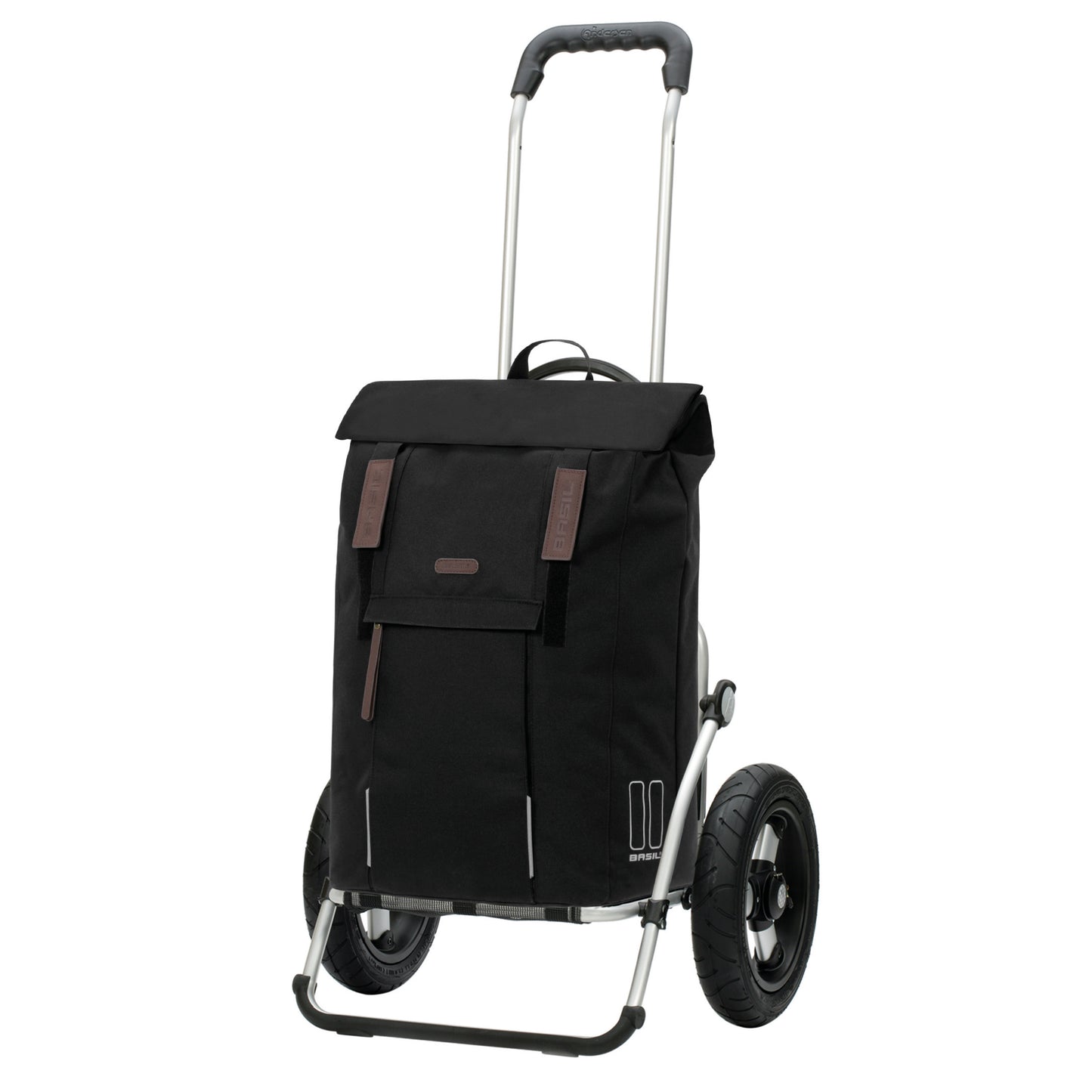 Andersen-Royal Shopper Basil City - Schwarz - Luft-Kugellagerrad 29 cm-shopping-trolley.ch