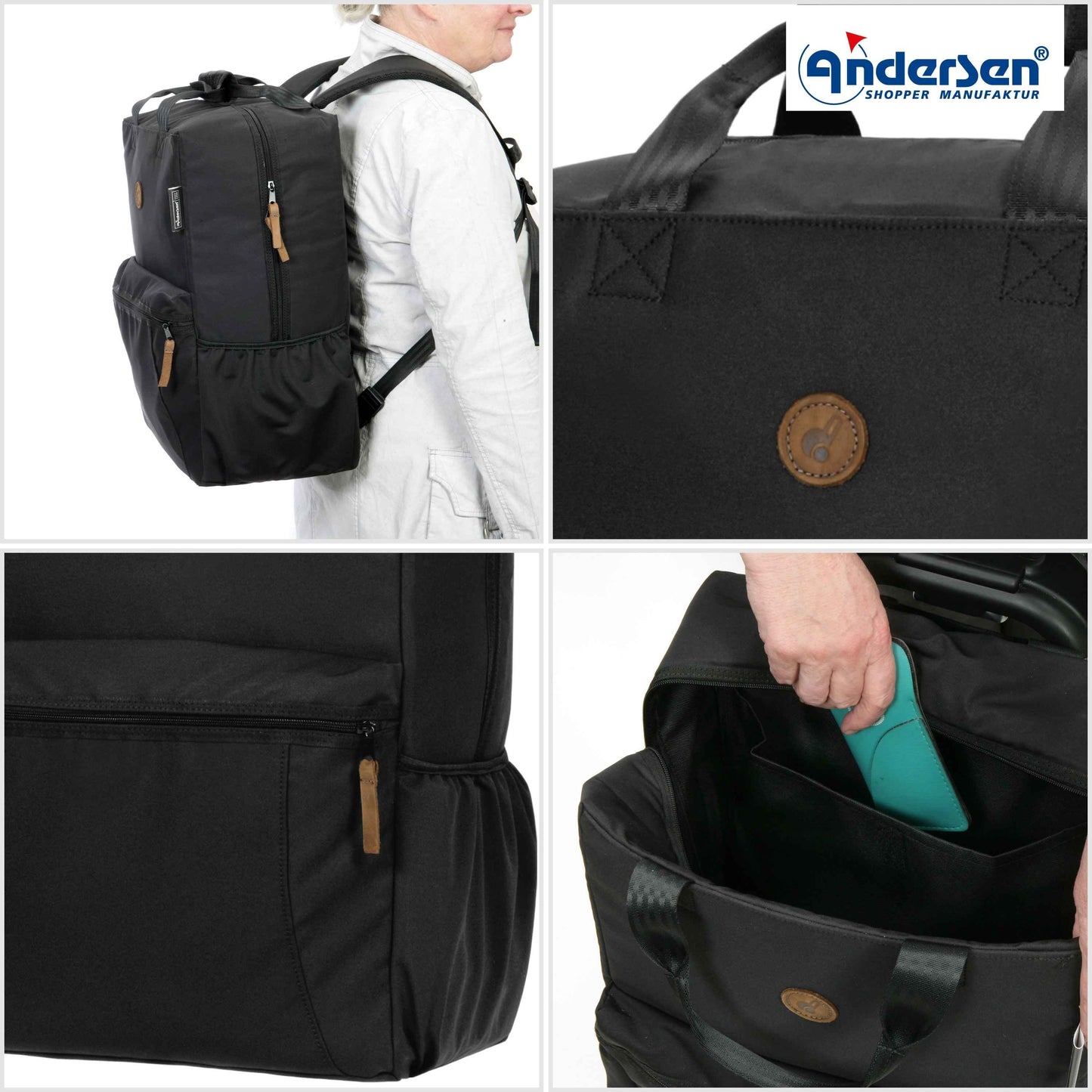 Royal Shopper (Dreispeichenrad 25 cm) Carl - schwarz
