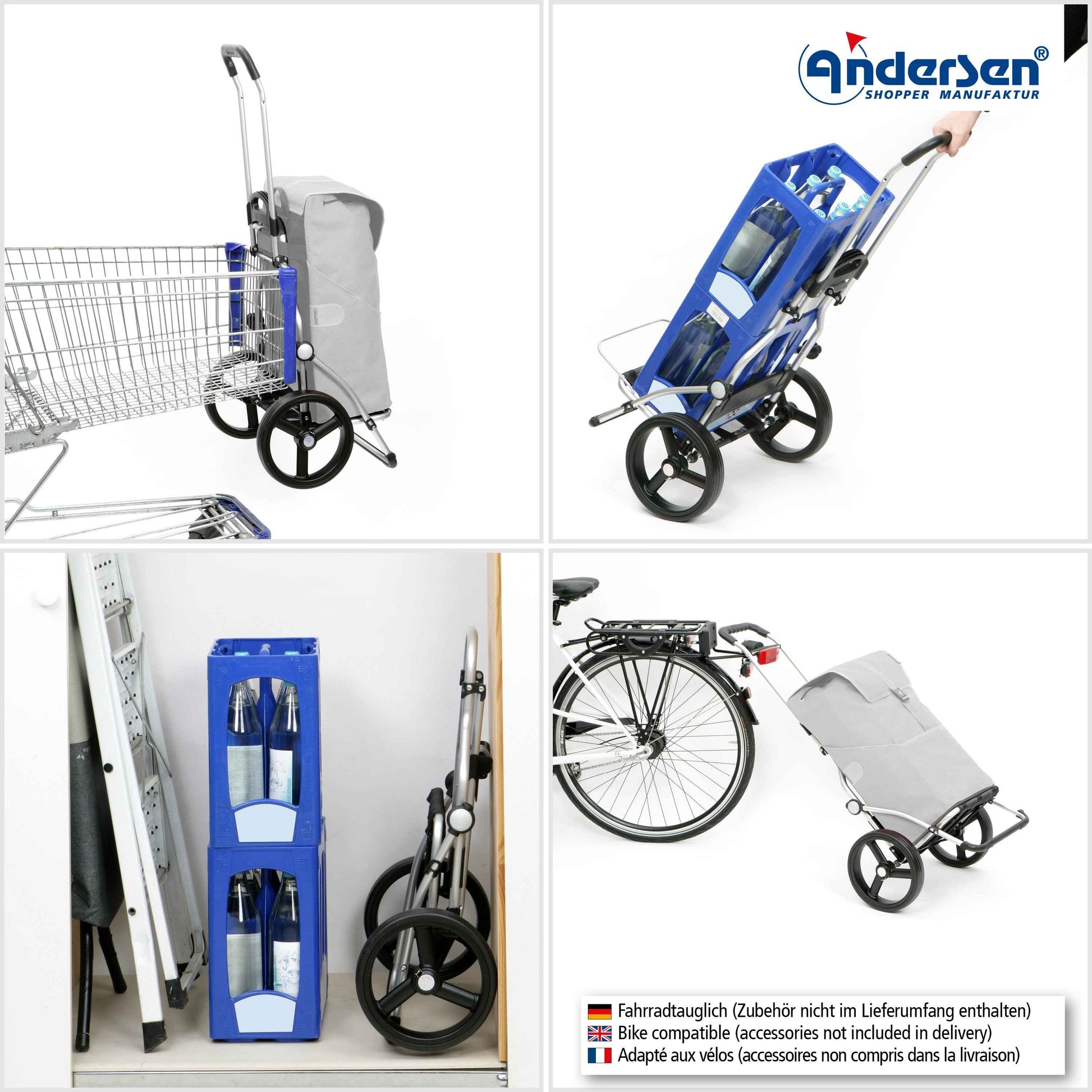 Royal Shopper (Dreispeichenrad 25 cm) Senta 2.0 - grau