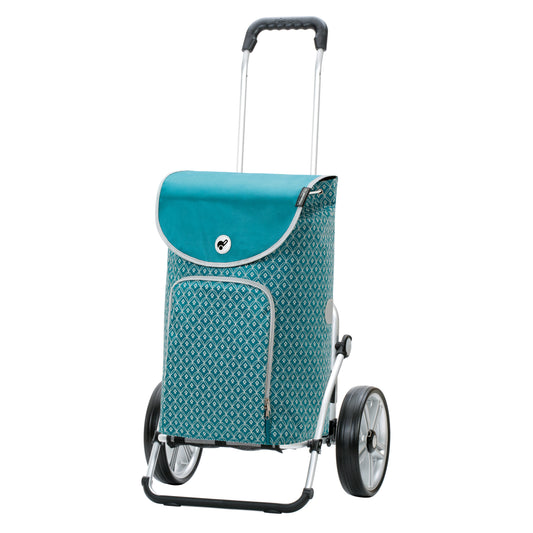 Andersen-Royal Shopper Famke - Petrol - Kugellagerrad 25 cm-shopping-trolley.ch