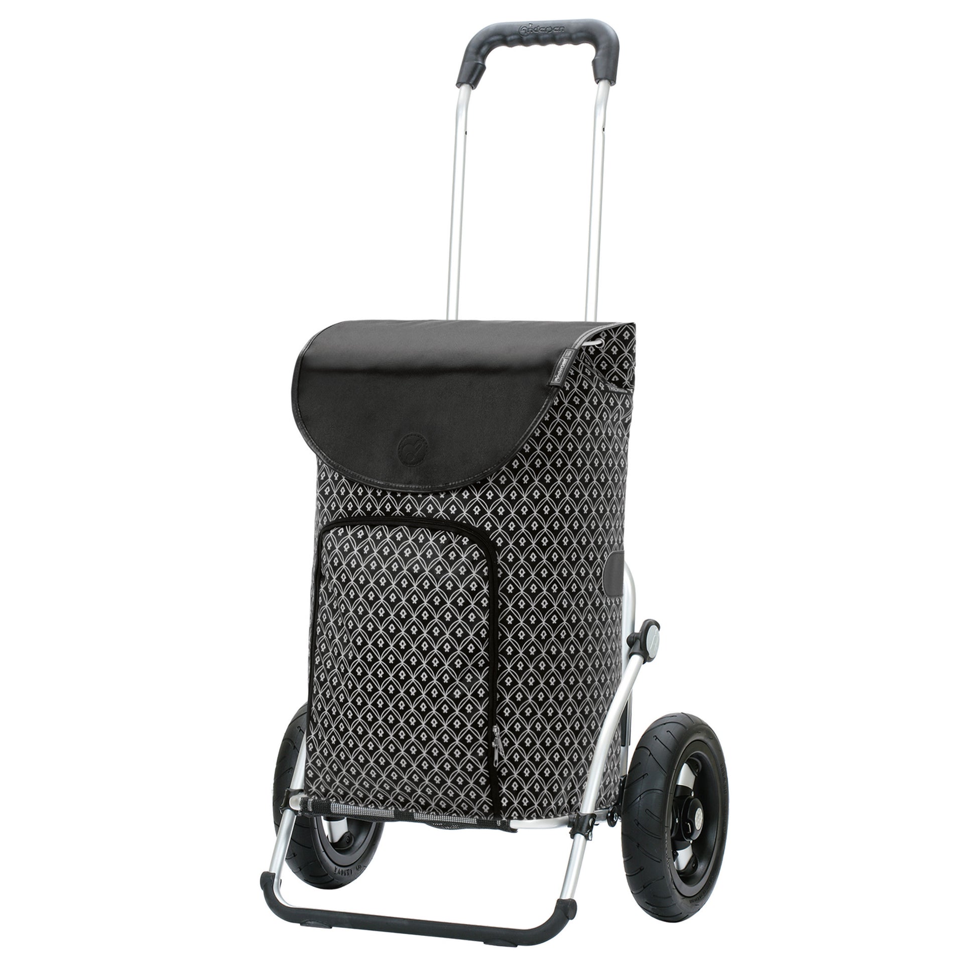 Andersen-Royal Shopper Famke - Schwarz - Luft-Kugellagerrad 25 cm-shopping-trolley.ch