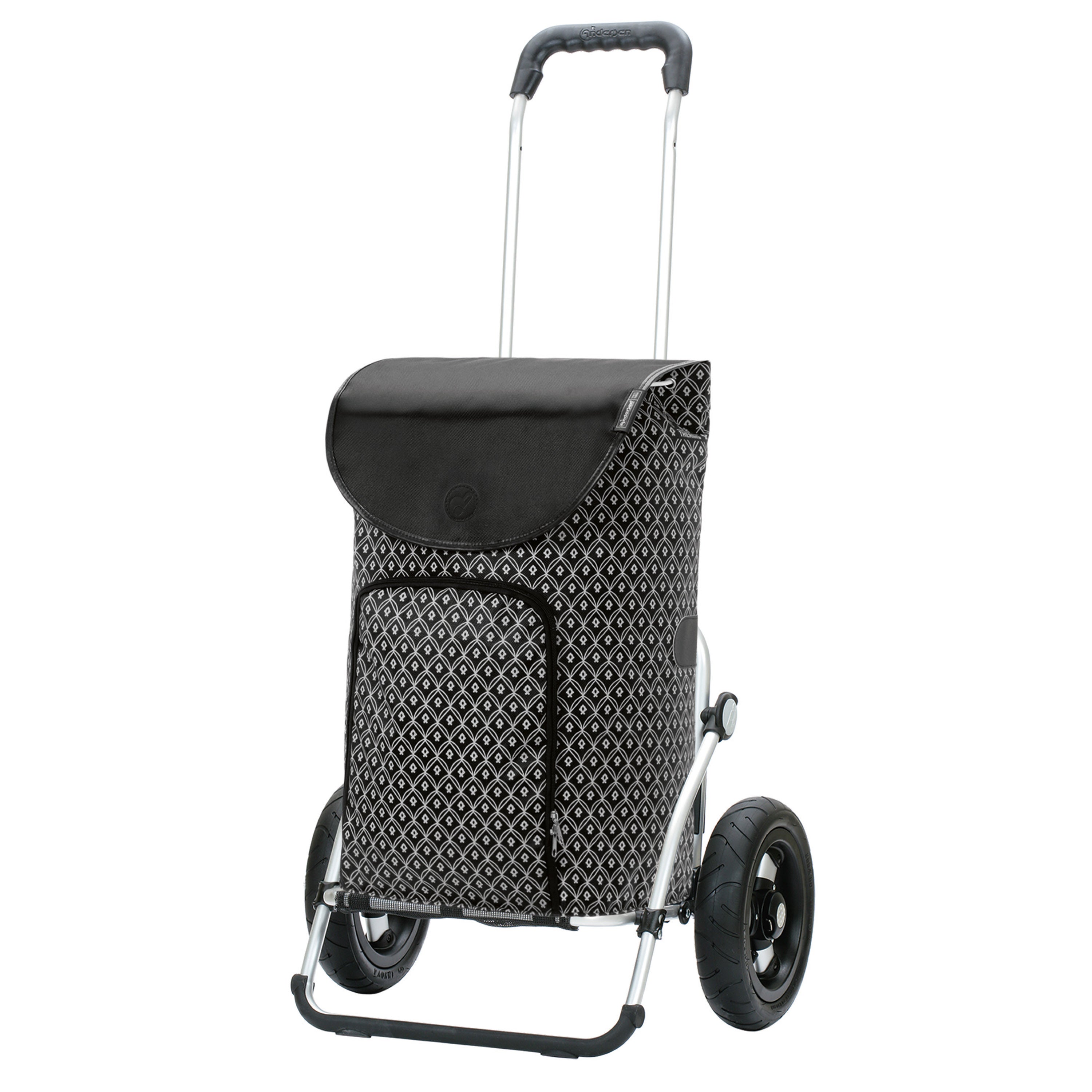 Andersen-Royal Shopper Famke - Schwarz - Luft-Kugellagerrad 25 cm-shopping-trolley.ch