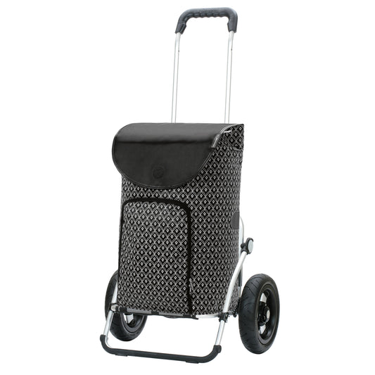 Andersen-Royal Shopper Famke - Schwarz - Luft-Kugellagerrad 25 cm-shopping-trolley.ch