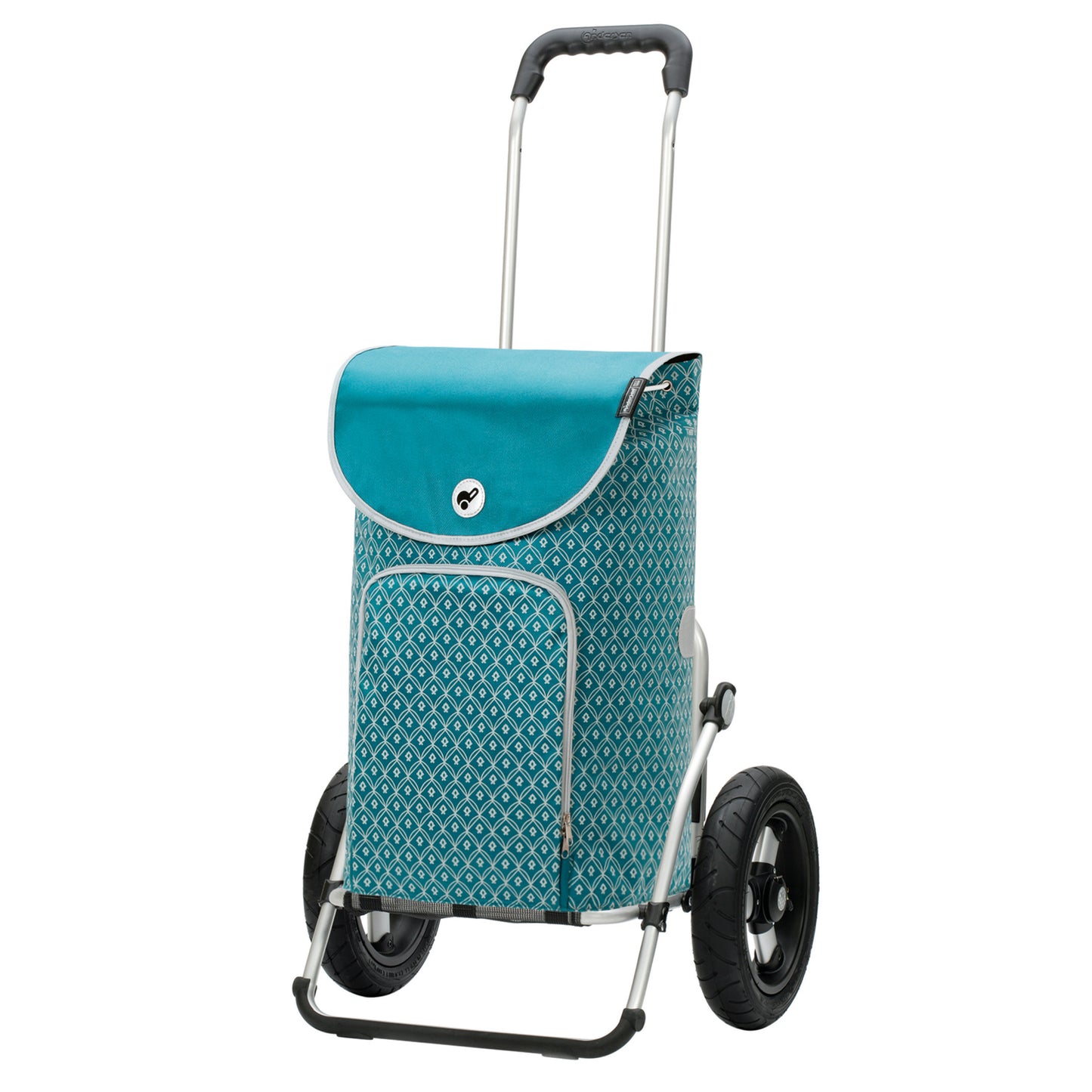 Andersen-Royal Shopper Famke - Petrol - Luft-Kugellagerrad 29 cm-shopping-trolley.ch