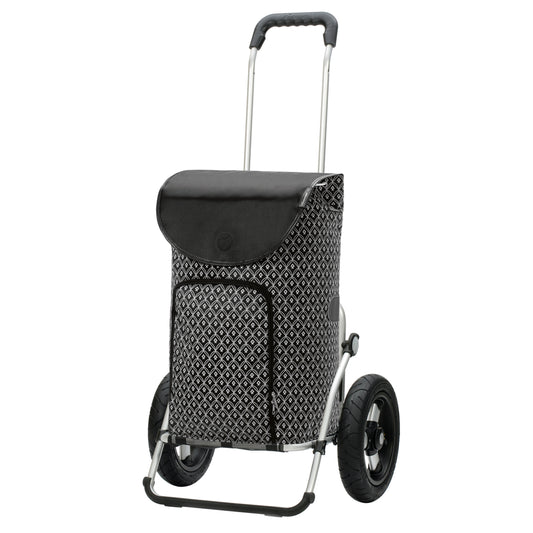Andersen-Royal Shopper Famke - Schwarz - Luft-Kugellagerrad 29 cm-shopping-trolley.ch